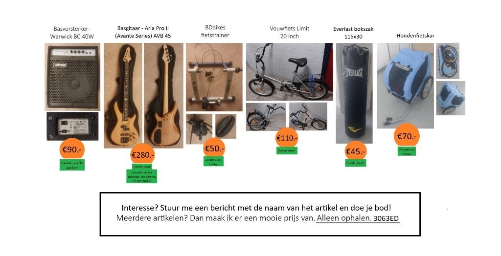 BDbikes fietstrainer, Ophalen, Zo goed als nieuw, Metaal, Benen