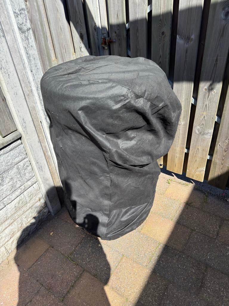 beschermhoes voor autobanden met bandenhouder en Winterbande, Ophalen of Verzenden, Gebruikt