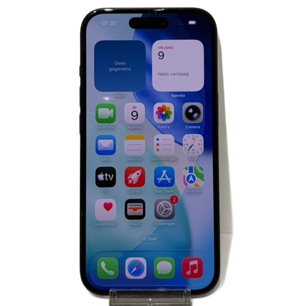 iPhone 15 128GB Black Accu:86% Nette Staat Los Toestel, 128 GB, IPhone 15, 86 %, Zwart
