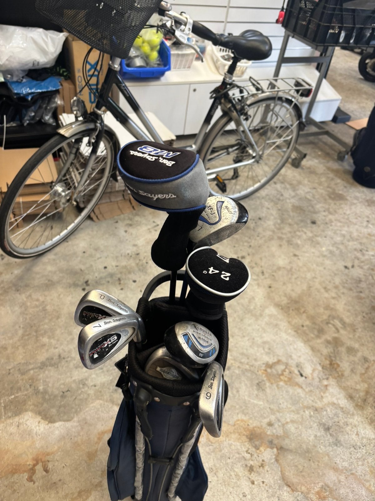 Foto 2 van Gemengde Golfset met Golftas – Ben Sayers, Cougar e.a.