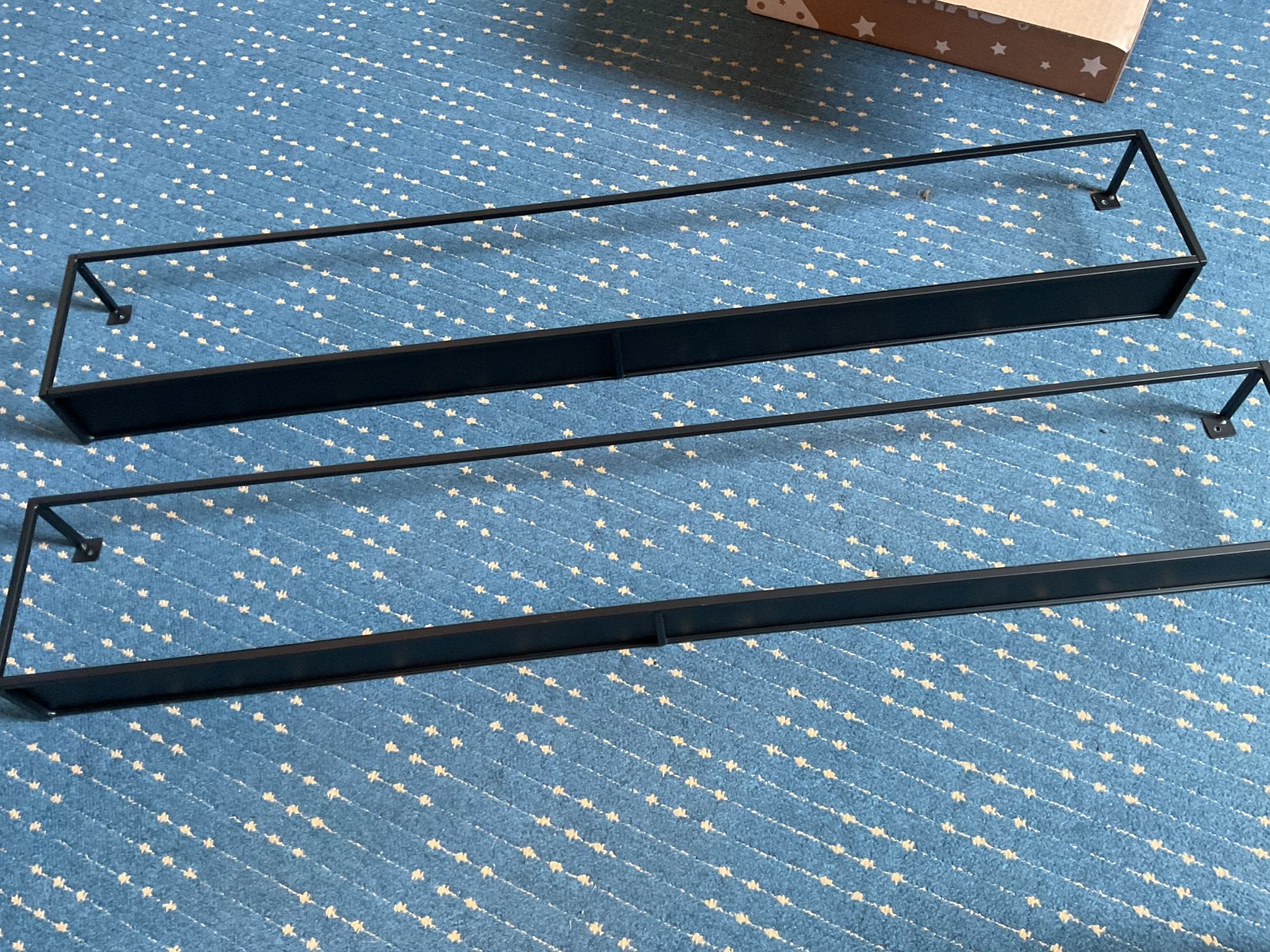 Woood rekjes 2x, 100 tot 150 cm, Zo goed als nieuw, Metaal, Ophalen