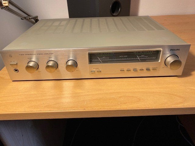Philips F4212 versterker defect loop of sloop, Overige merken, Ophalen of Verzenden, Niet werkend, Minder dan 60 watt