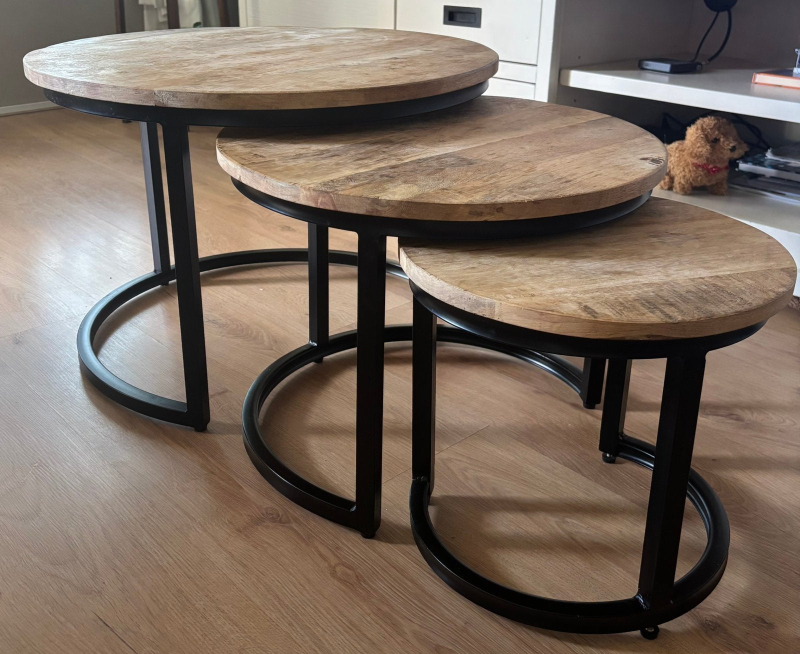 Salontafel, Ophalen, Zo goed als nieuw, Rond, 50 tot 100 cm