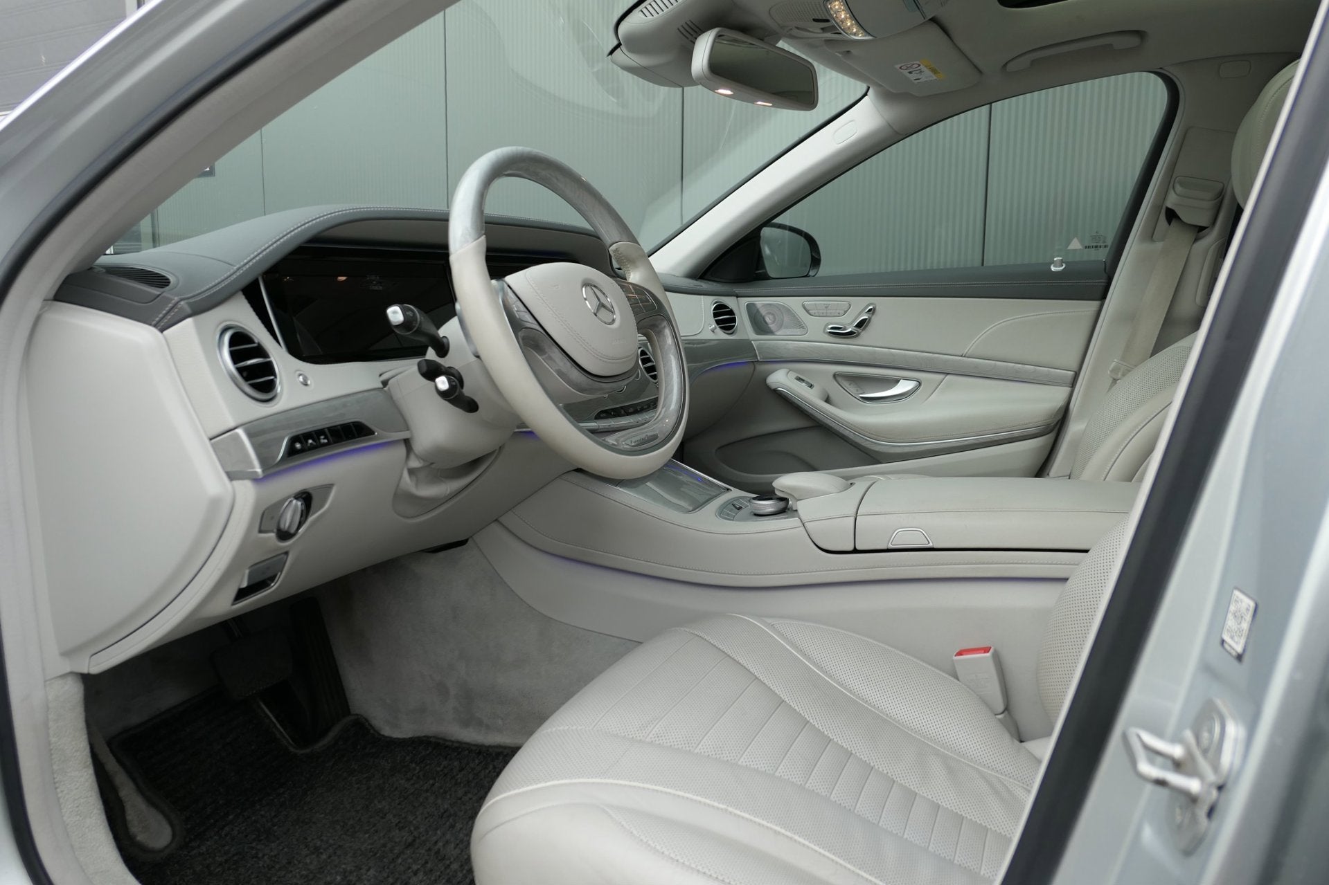 Mercedes-Benz S-klasse 400 HYBRID Prestige Pano Distr+ Massa, Auto's, Mercedes-Benz, Automaat, Gebruikt, Euro 6, Leder