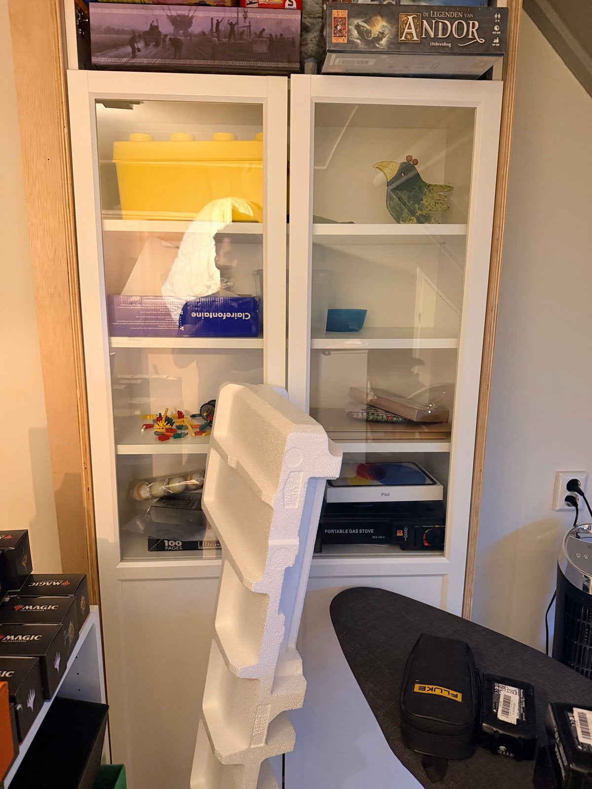 3x Billy met opzet stuk en deuren., Huis en Inrichting, Kasten | Boekenkasten, Ophalen, Gebruikt, 200 cm of meer, 50 tot 100 cm