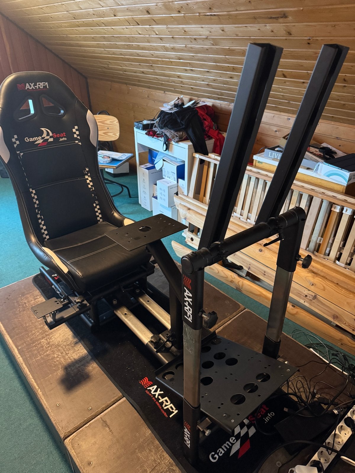 GameSeat AX-RF1 Racing Simulator Cockpit, Ophalen of Verzenden, Zo goed als nieuw