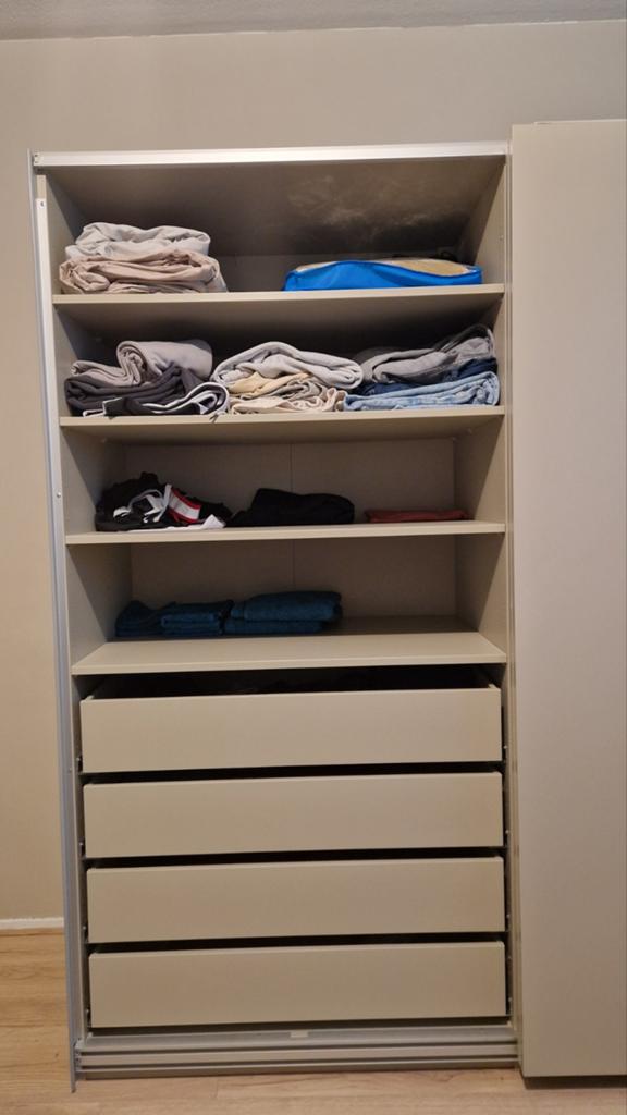 IKEA PAX kast - 2 meter breed met schuifdeuren, Huis en Inrichting, Kasten | Kledingkasten, Met deur(en), Overige materialen, 200 cm of meer