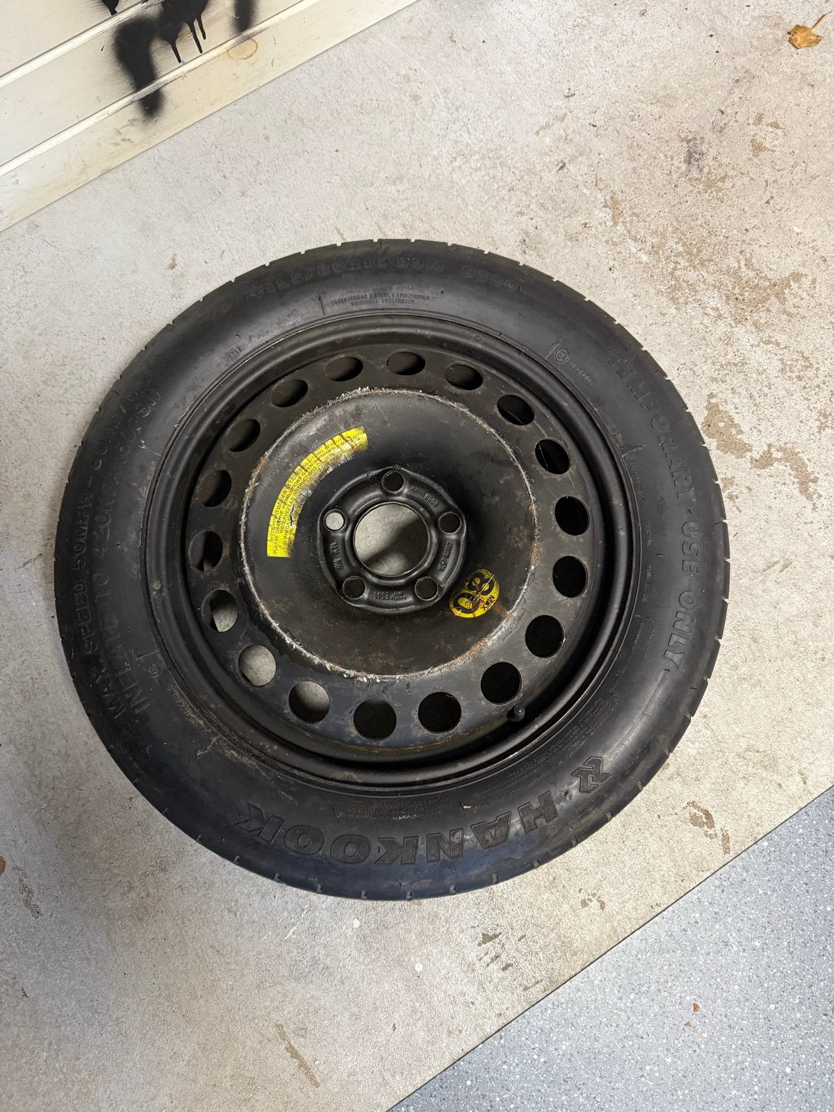 Reservewiel 125/65 R16 - Compact en Betrouwbaar, Ophalen of Verzenden, Gebruikt