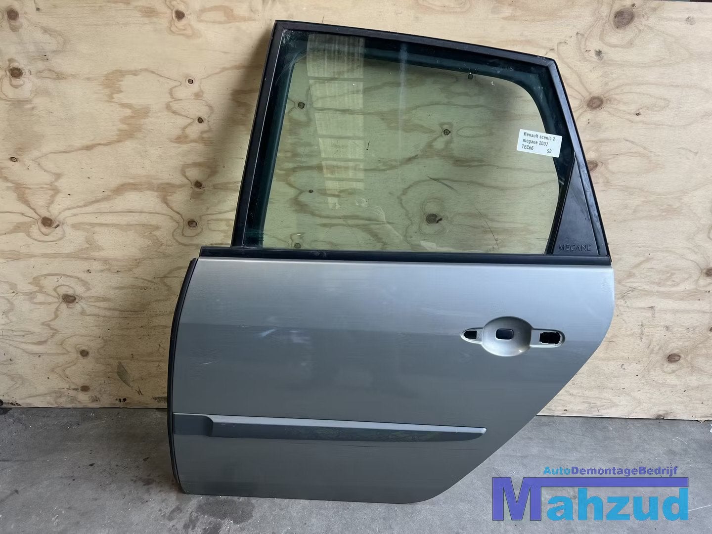 RENAULT SCENIC 2 TEC66 GRIJS links achter deur portier 2004-, Renault Group, Gebruikt, Contact.group@renault.com, Ophalen of Verzenden