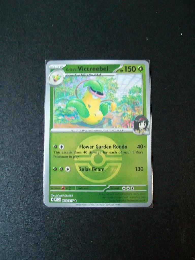 8472 Nieuwe Pokemon Kaart holofoil Erikas VICTREEBEL 006/217, Verzenden, Nieuw, Losse kaart, Foil
