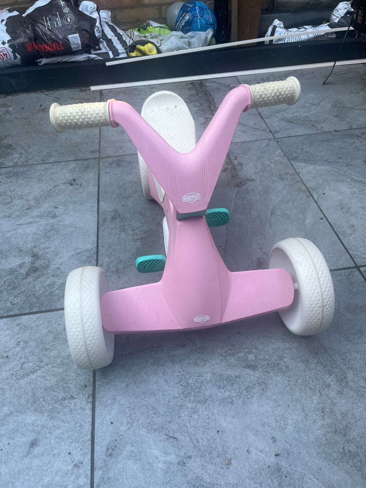 Roze BERG driewieler voor Peuters, Ophalen, Gebruikt, Loopfiets