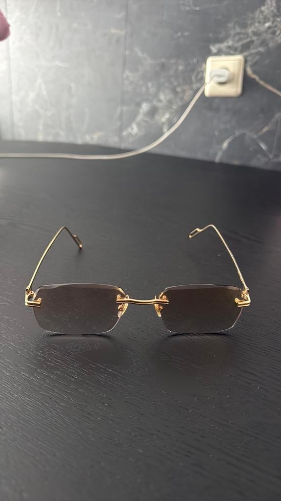 Cartier bril, Bruin, Zo goed als nieuw, Bril, Ophalen