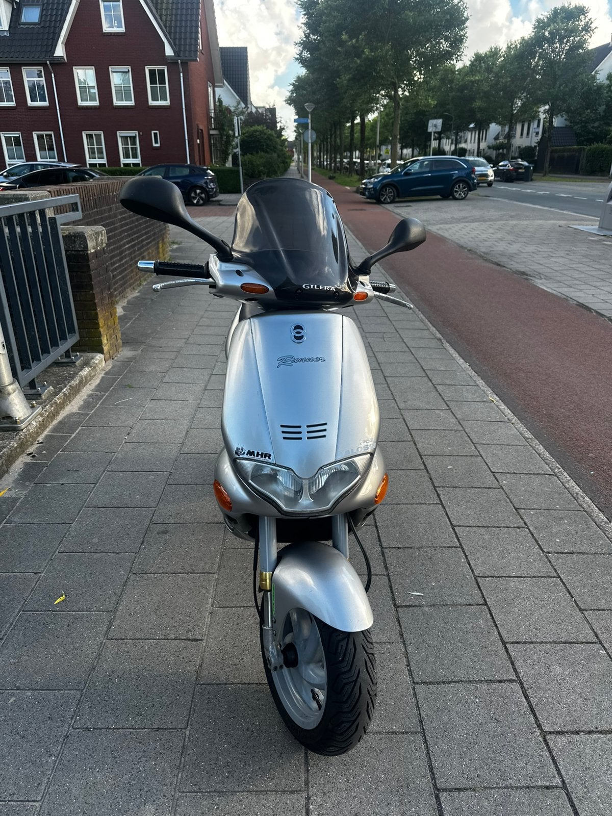 Gilera runner m08 180cc fxr SD, Fietsen en Brommers, Snorfietsen en Snorscooters, Ophalen, Zo goed als nieuw, Benzine, Gilera