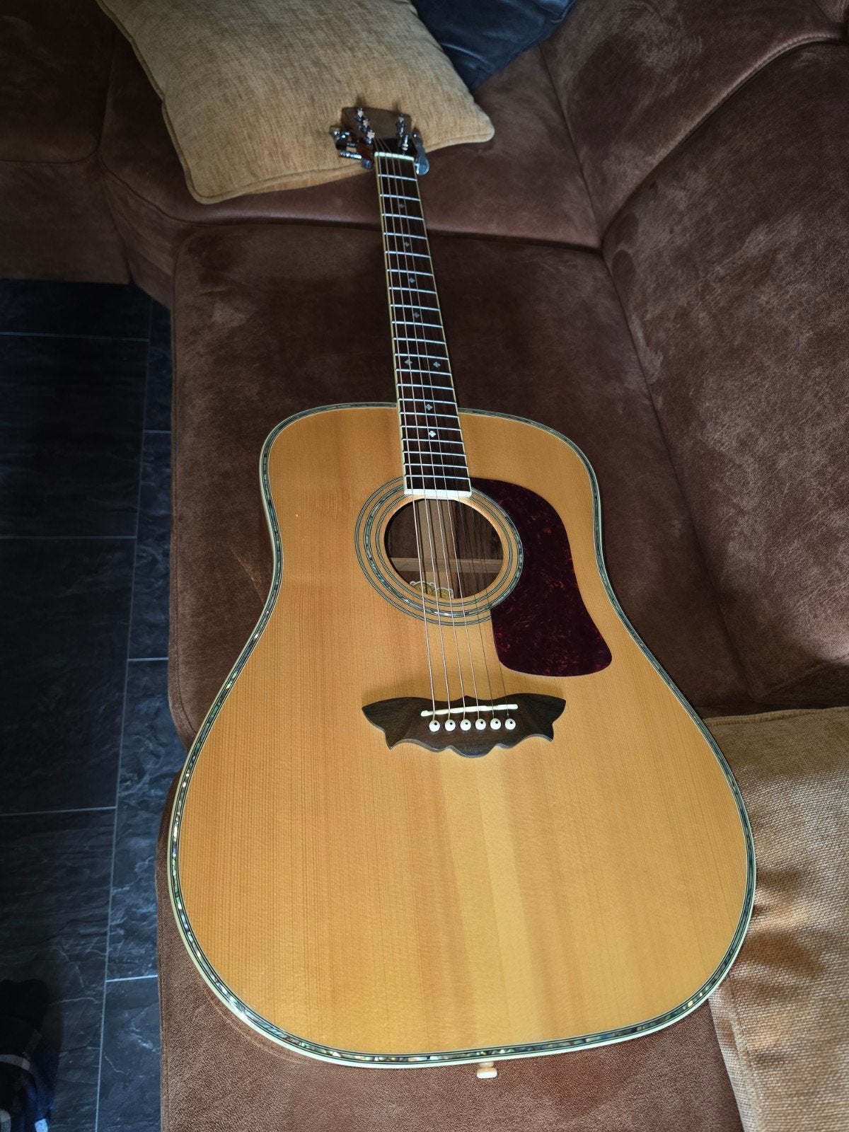 Washburn wd 48 s all solid akoestische gitaar, Muziek en Instrumenten, Ophalen of Verzenden, Zo goed als nieuw, Western- of Steelstringgitaar