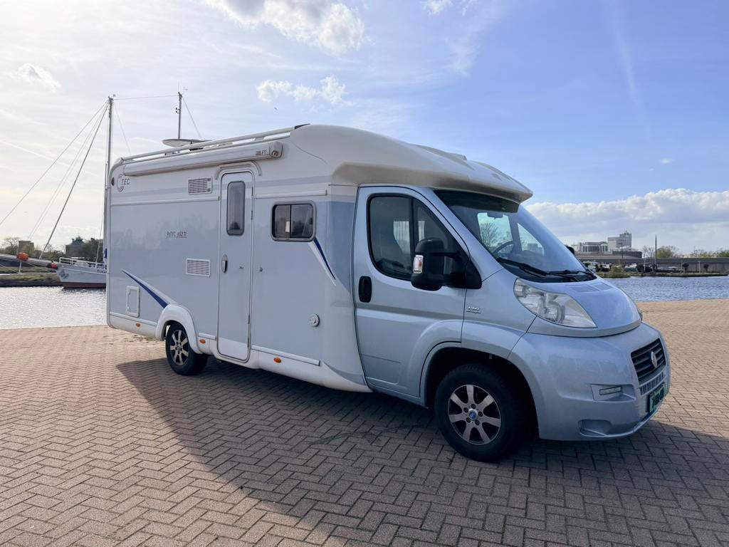 Fiat RoTEC 652 TI tec 2.3 Mjet camper 4 pers fransbed, solar, Caravans en Kamperen, Campers, T.E.C., Ringverwarming, Fiat, 7 tot 12 maanden geleden
