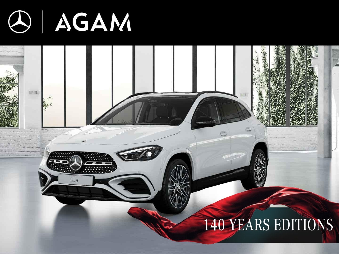 Mercedes-Benz GLA 250 e 140 Years Edition, 1800 kg, 4 cilinders, 16 kWh, Plug-in hybride