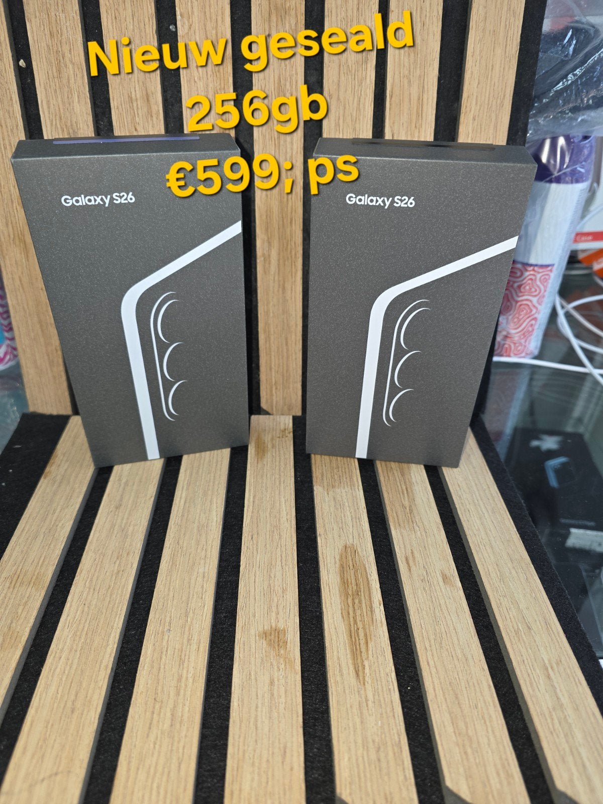 Samsung Galaxy S26 Geseald 256GB, Telecommunicatie, Mobiele telefoons | Samsung, Zwart, Nieuw, Ophalen of Verzenden, Galaxy Z Flip