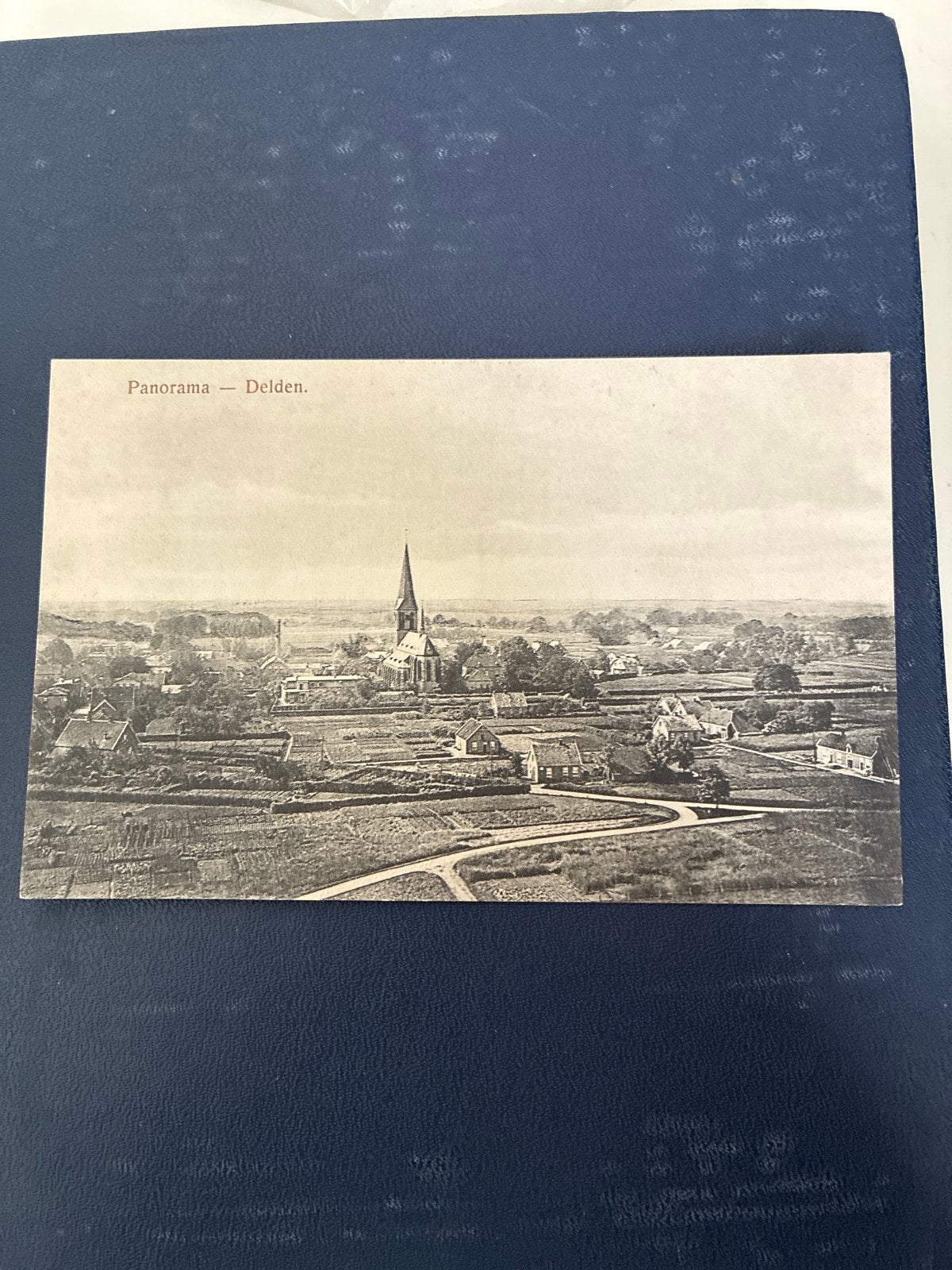 Panorama Delden Ansichtkaart 1913, Ophalen of Verzenden, Voor 1920, Gelopen, Overijssel