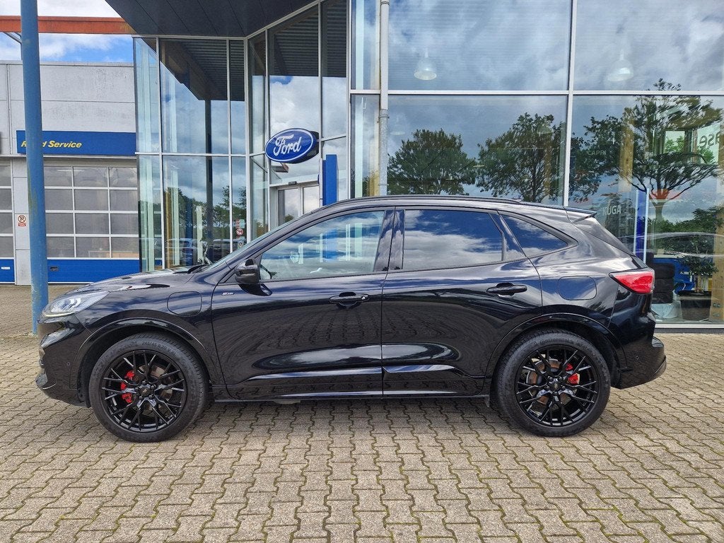 Ford Kuga 2.5 PHEV ST-Line X | Black Pack | 20 inch LMV Blac, Auto's, 14 kWh, Gebruikt, 4 cilinders, Leder en Stof