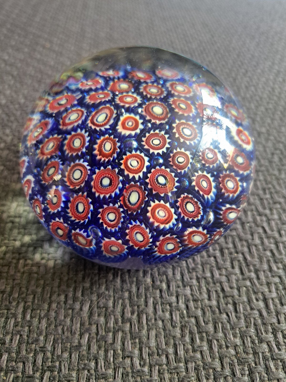 millefiori murano art glass press papier, Antiek en Kunst, Antiek | Glas en Kristal, Ophalen of Verzenden