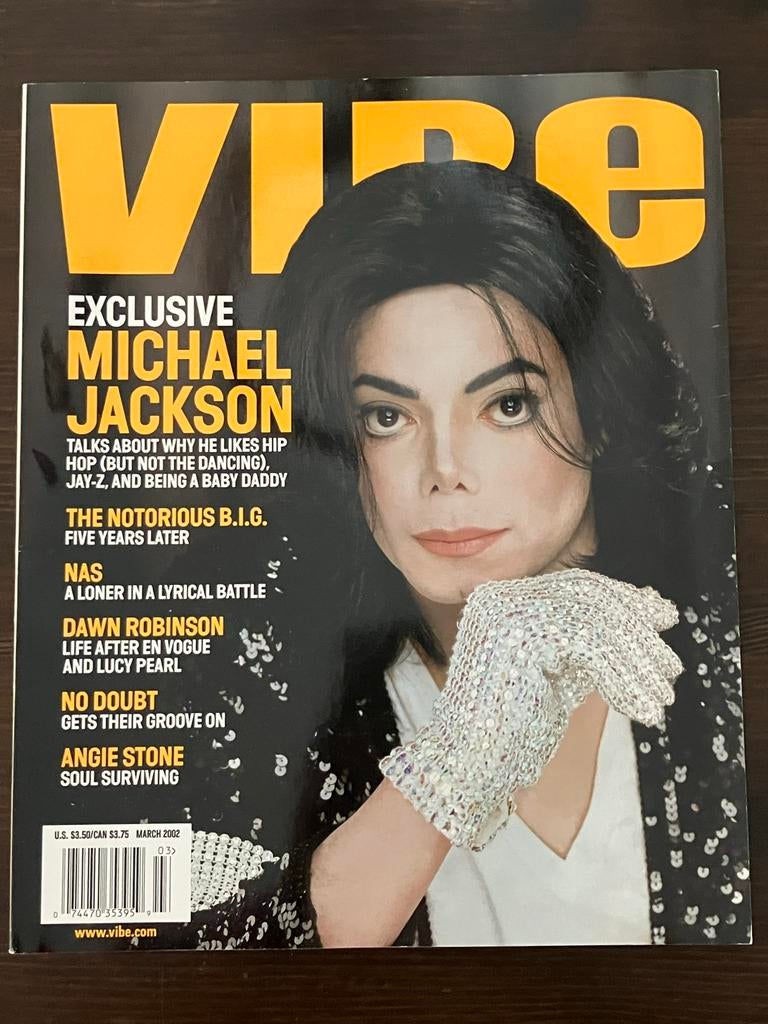 Vibe Magazine Maart 2002 - Michael Jackson Cover, Ophalen of Verzenden, Zo goed als nieuw
