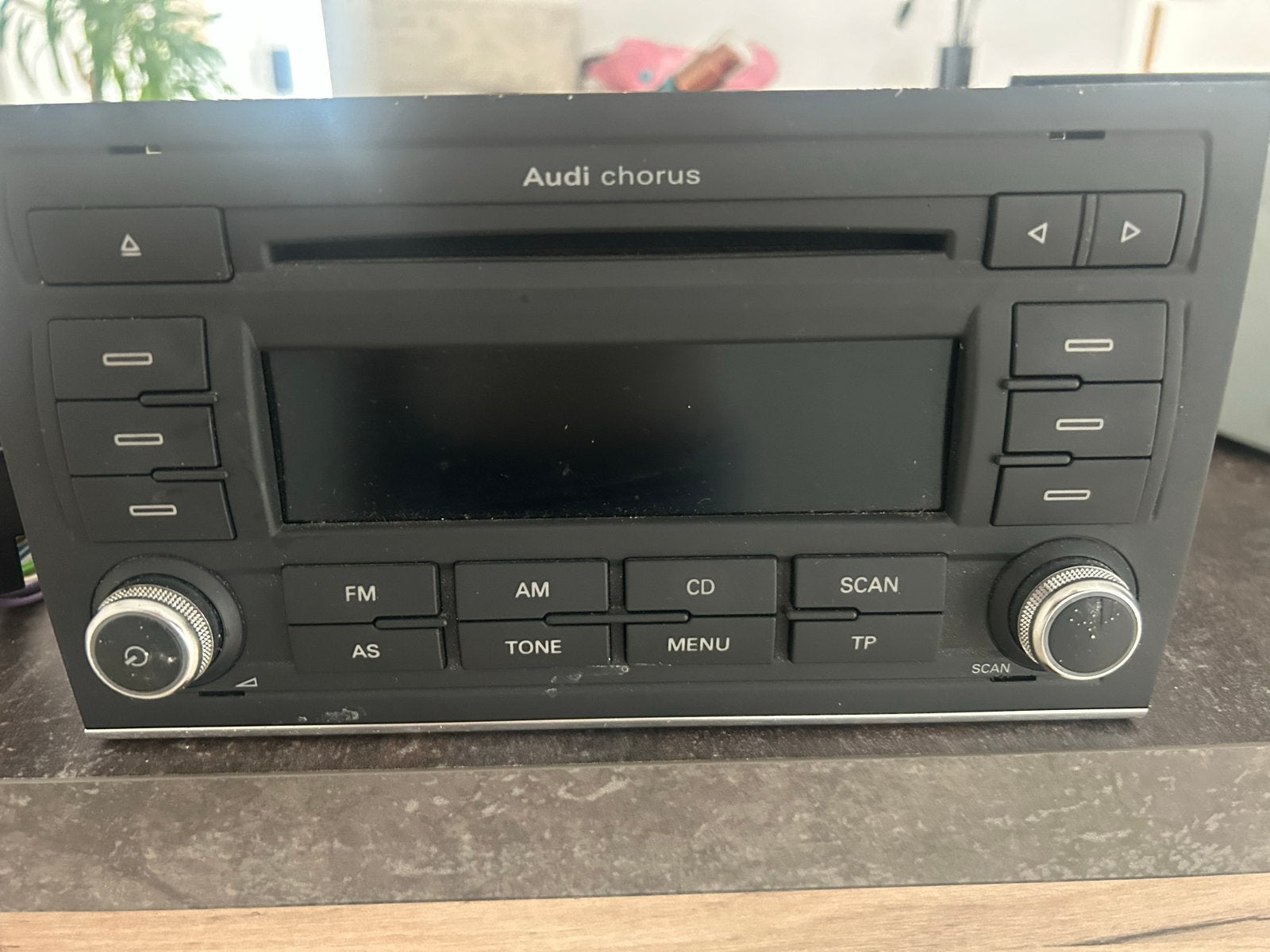 Audi Chorus autoradio - CD/FM/AM speler, Ophalen, Gebruikt
