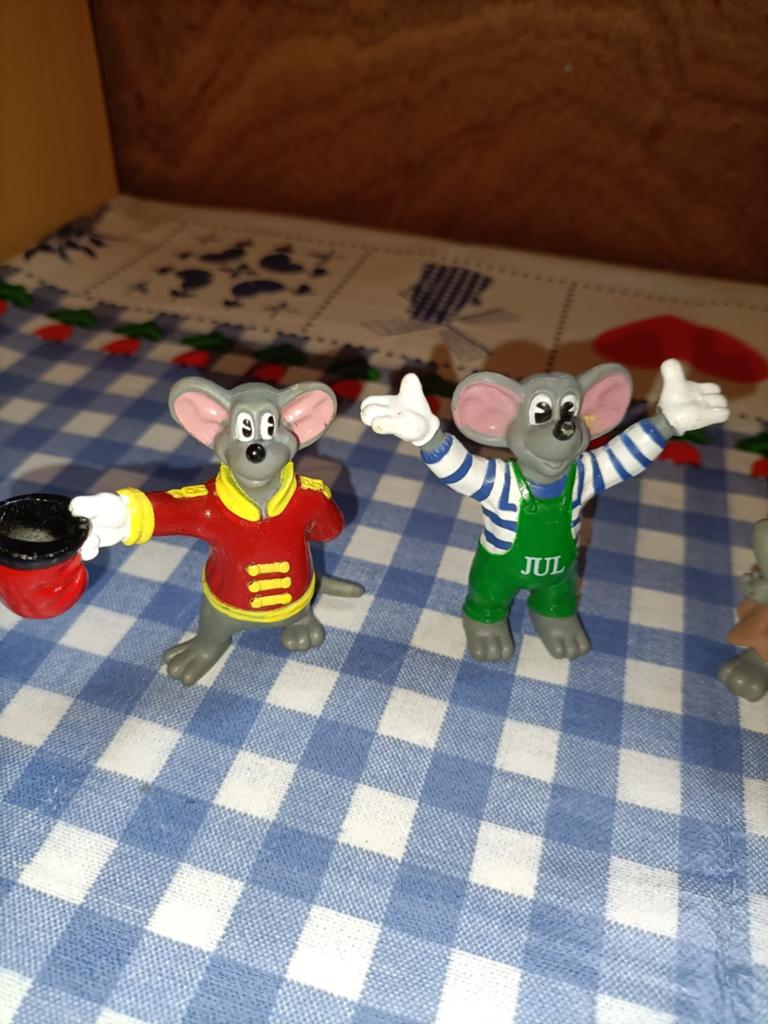 4 Julianatoren poppetjes Jul de muis en Julia, Ophalen of Verzenden, Zo goed als nieuw