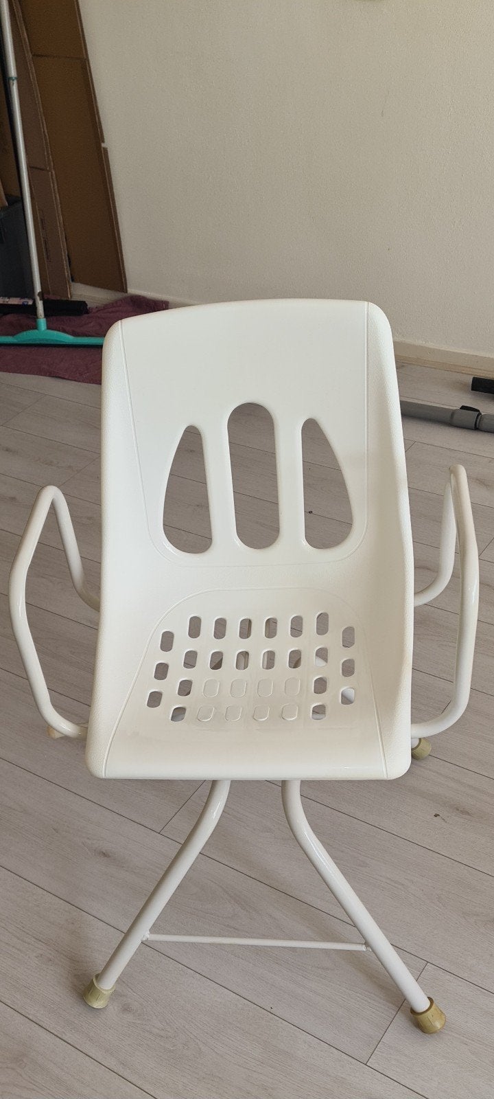 Badkamer douche stoel draaibaar, Ophalen, Gebruikt