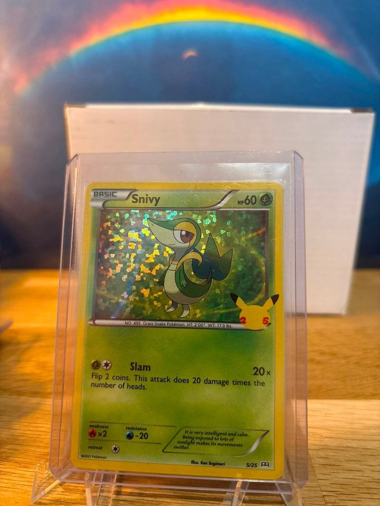 Snivy (MCD25 5), Ophalen of Verzenden, Zo goed als nieuw, Losse kaart
