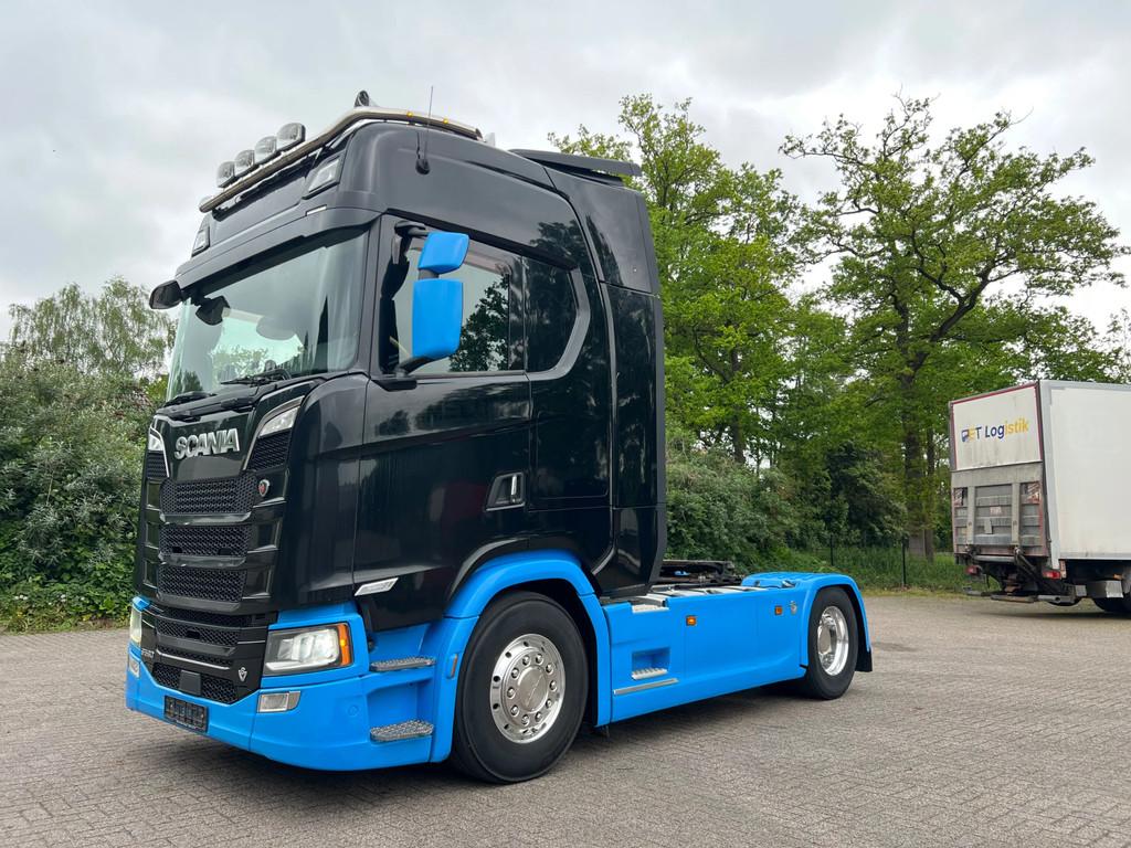 Scania 580S V8 NGS 4x2 King of Road New Tacho (bj 2018), Auto's, Vrachtwagens, Automaat, Achterwielaandrijving, Euro 6, Scania