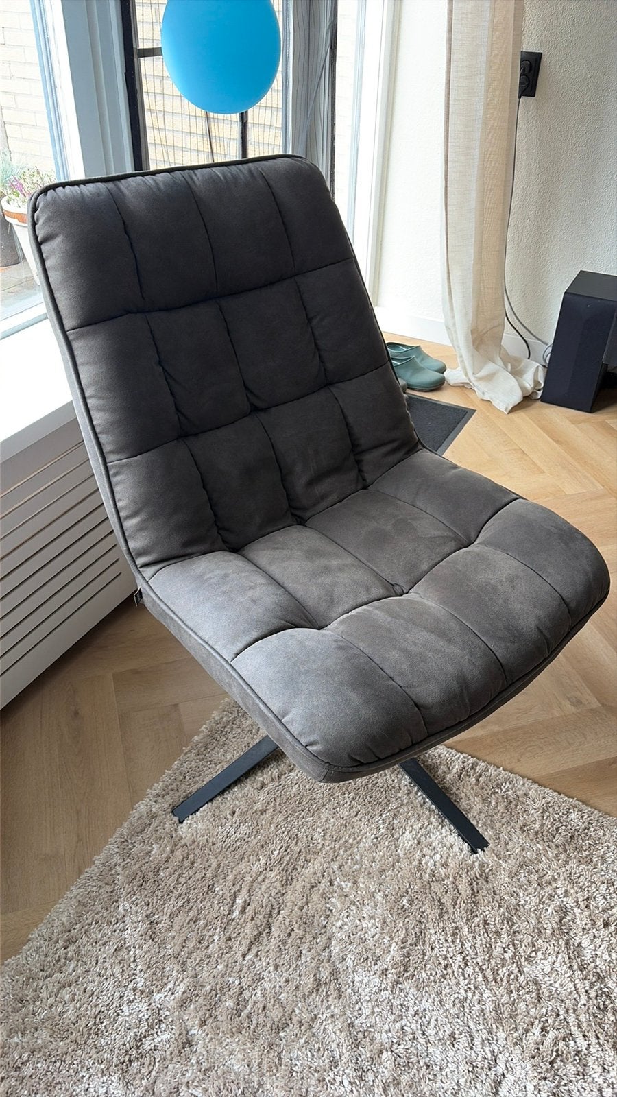Fauteuil WOOOD, Ophalen, Zo goed als nieuw, 75 tot 100 cm, 50 tot 75 cm
