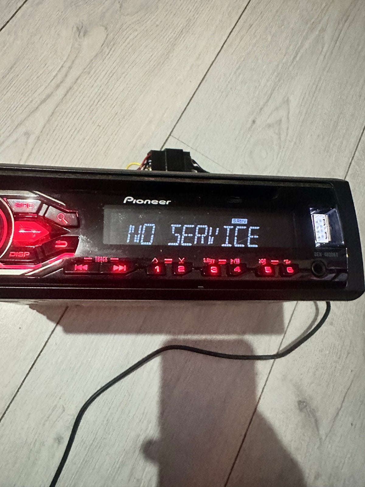Pioneer DEH-4800BT Autoradio met Bluetooth, Ophalen, Zo goed als nieuw
