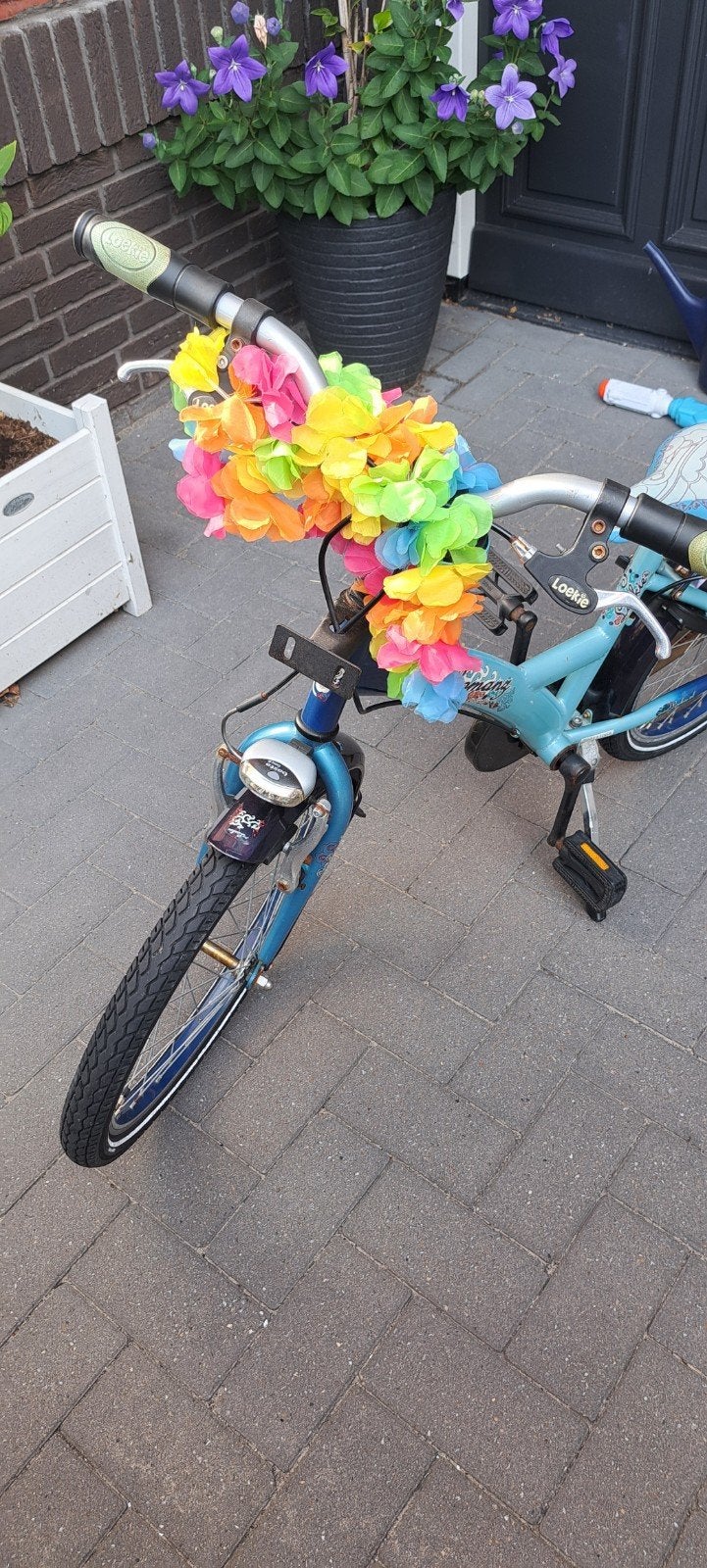 Leuke kinderfiets 20 inch - Loekie Romantica, Fietsen en Brommers, Fietsen | Meisjes, Ophalen, Terugtraprem, Gebruikt, Loekie