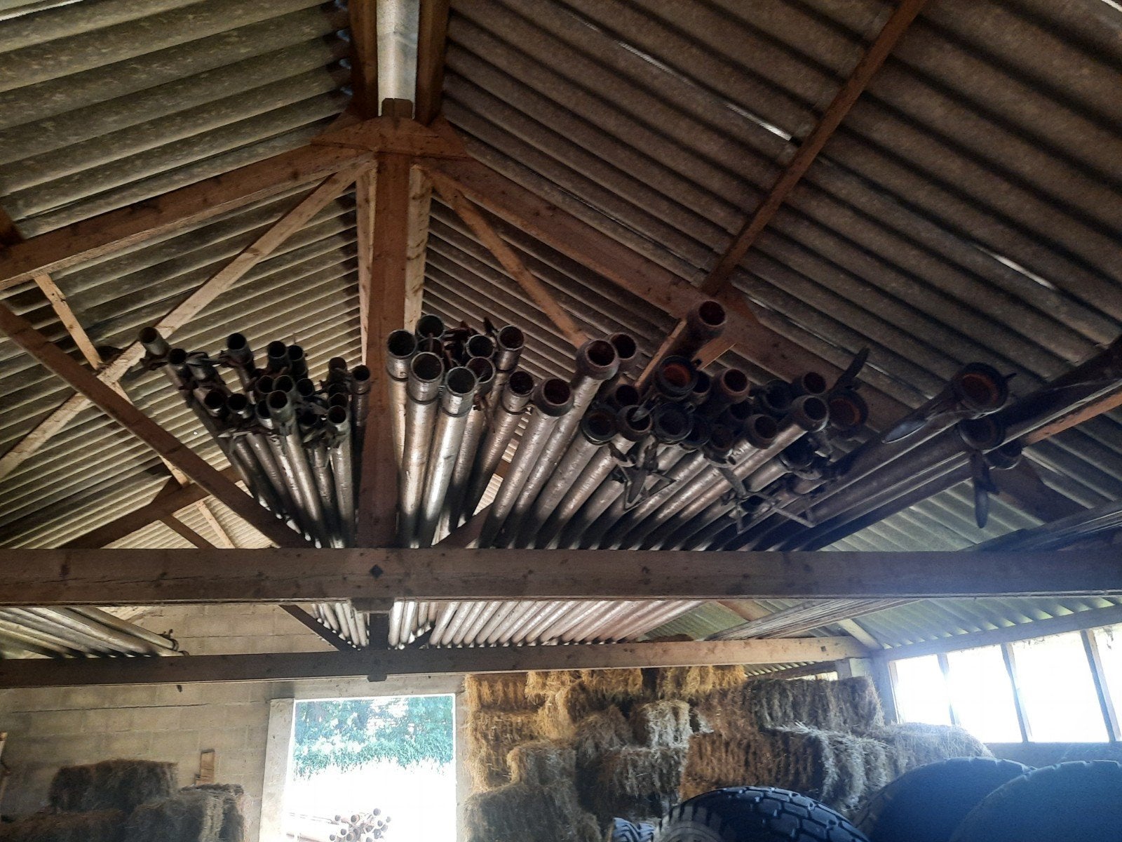 Beregeningsbuizen laval, perrot, Ophalen