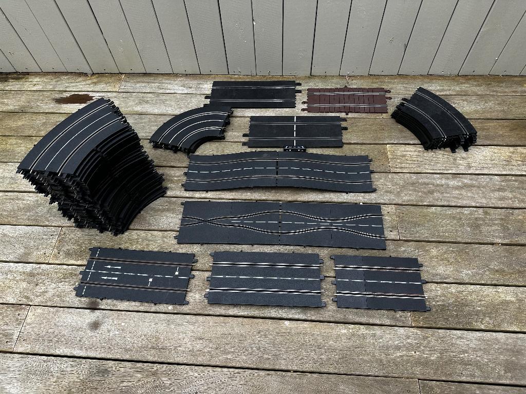 Slotracebaan stukken Fleischmann, Ninco, Scx, Overige merken, Gebruikt, Auto, Groter dan 1:32
