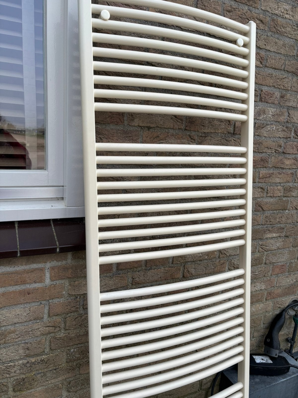 Vasco handdoekradiator, wit, gebruikt, Ophalen, Radiator, Minder dan 60 cm, 80 cm of meer