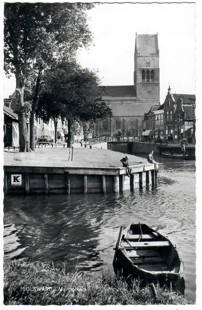 Bolsward - Martinikerk, Verzenden, 1960 tot 1980, Ongelopen, Friesland