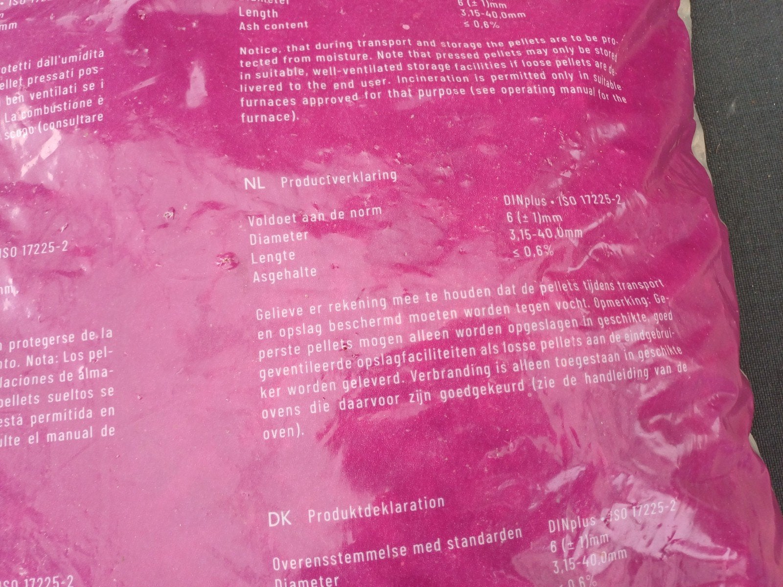 pellets houtpellets, Minder dan 3 m³, Ophalen of Verzenden