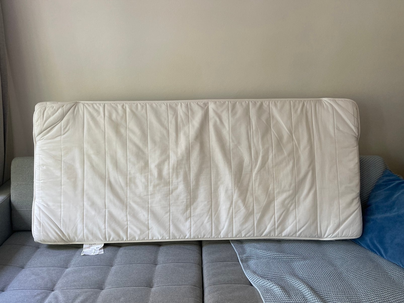 Matras peuterbed 1.60 x 75ikea, Ophalen, Gebruikt, 70 tot 85 cm, 140 tot 160 cm