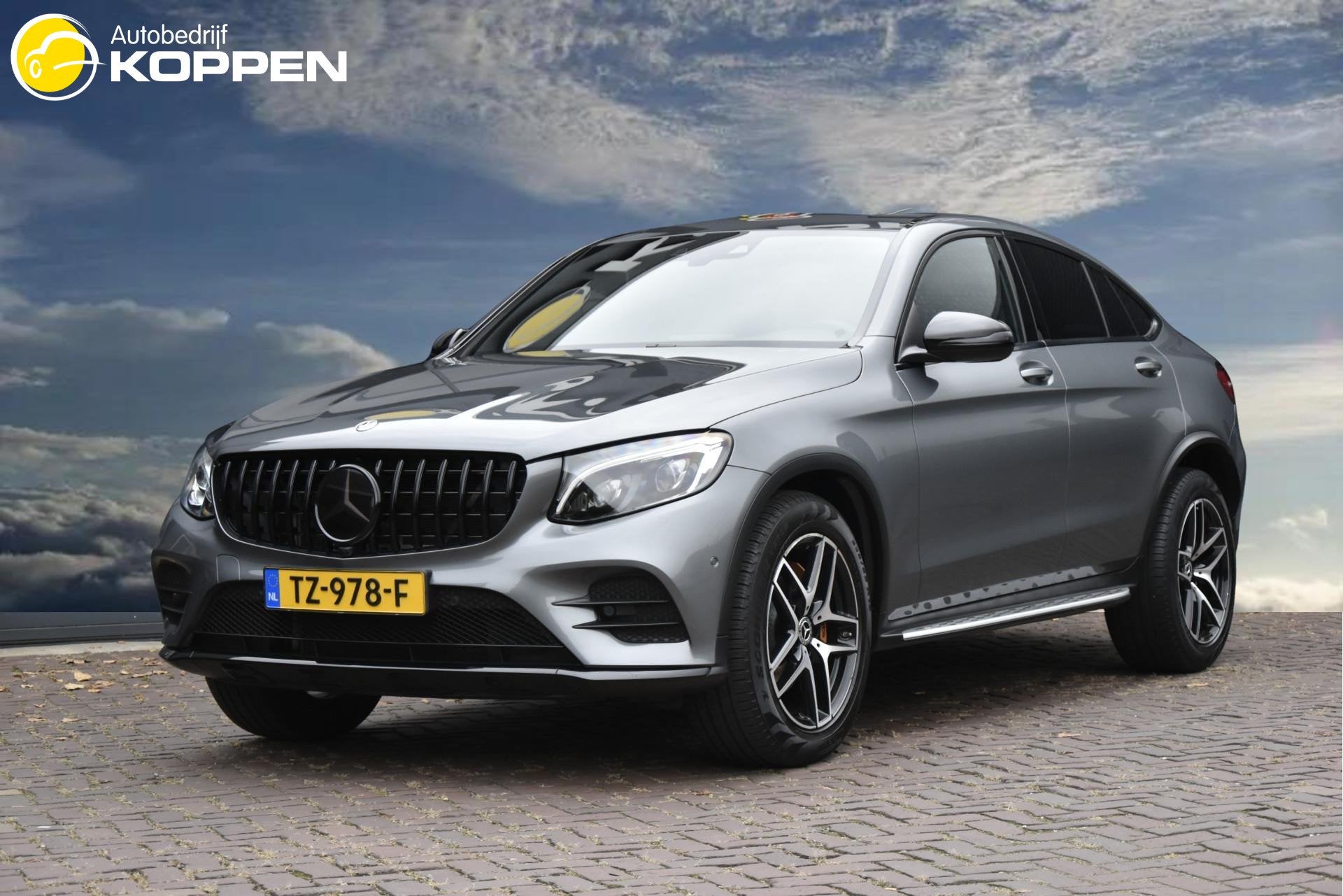 Mercedes-Benz GLC Coupé 250 4MATIC Premium Plus AMG, 12 maanden, Gebruikt, 4 cilinders, Leder en Stof