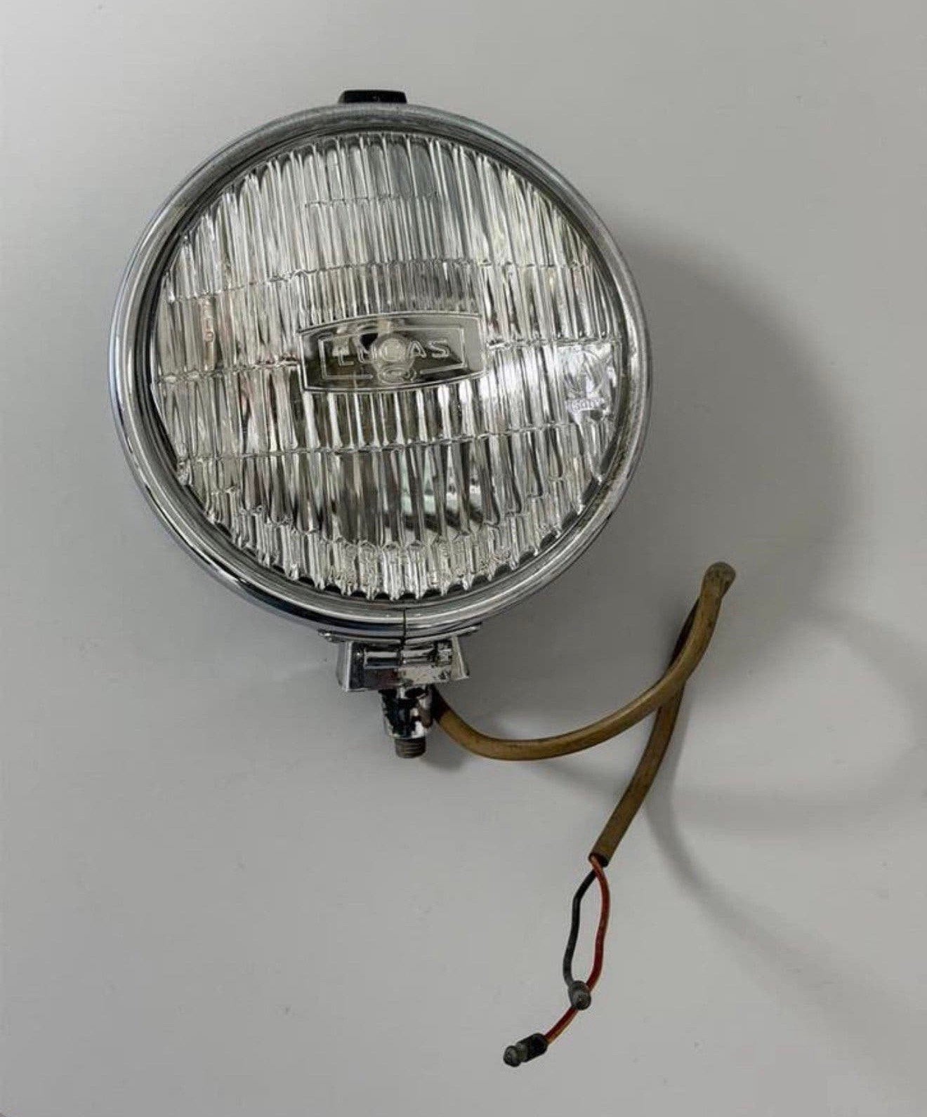 Lucas FT/LR6/9 Chrome Mistlamp Oldtimer Werkend verstraler, P, P, P, Ophalen of Verzenden