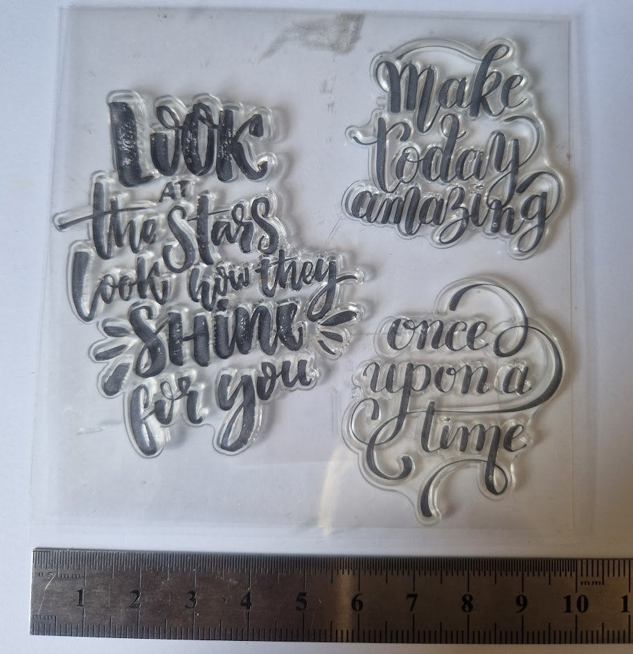 Clear Stamps, Hobby en Vrije tijd, Stempelen, Ophalen of Verzenden, Zo goed als nieuw, Clearstamp