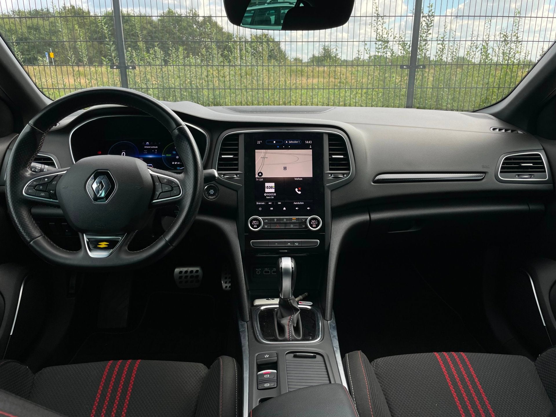 Renault Mégane 1.6 E-Tech Plug-In Hybrid 160 R.S. Line | Ca, Auto's, Stof, Gebruikt, 4 cilinders, Plug-in hybride