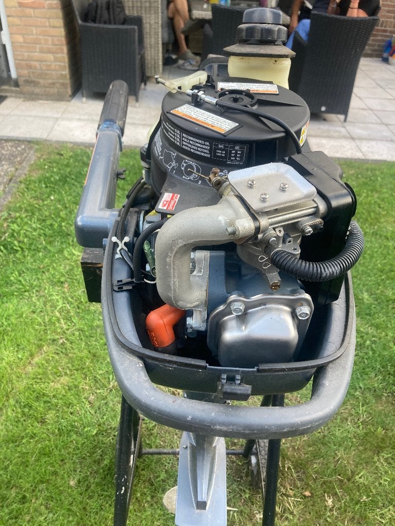 Yamaha 4PK 4takt buitenboordmotor, Ophalen, Zo goed als nieuw, Benzine, Minder dan 5 pk