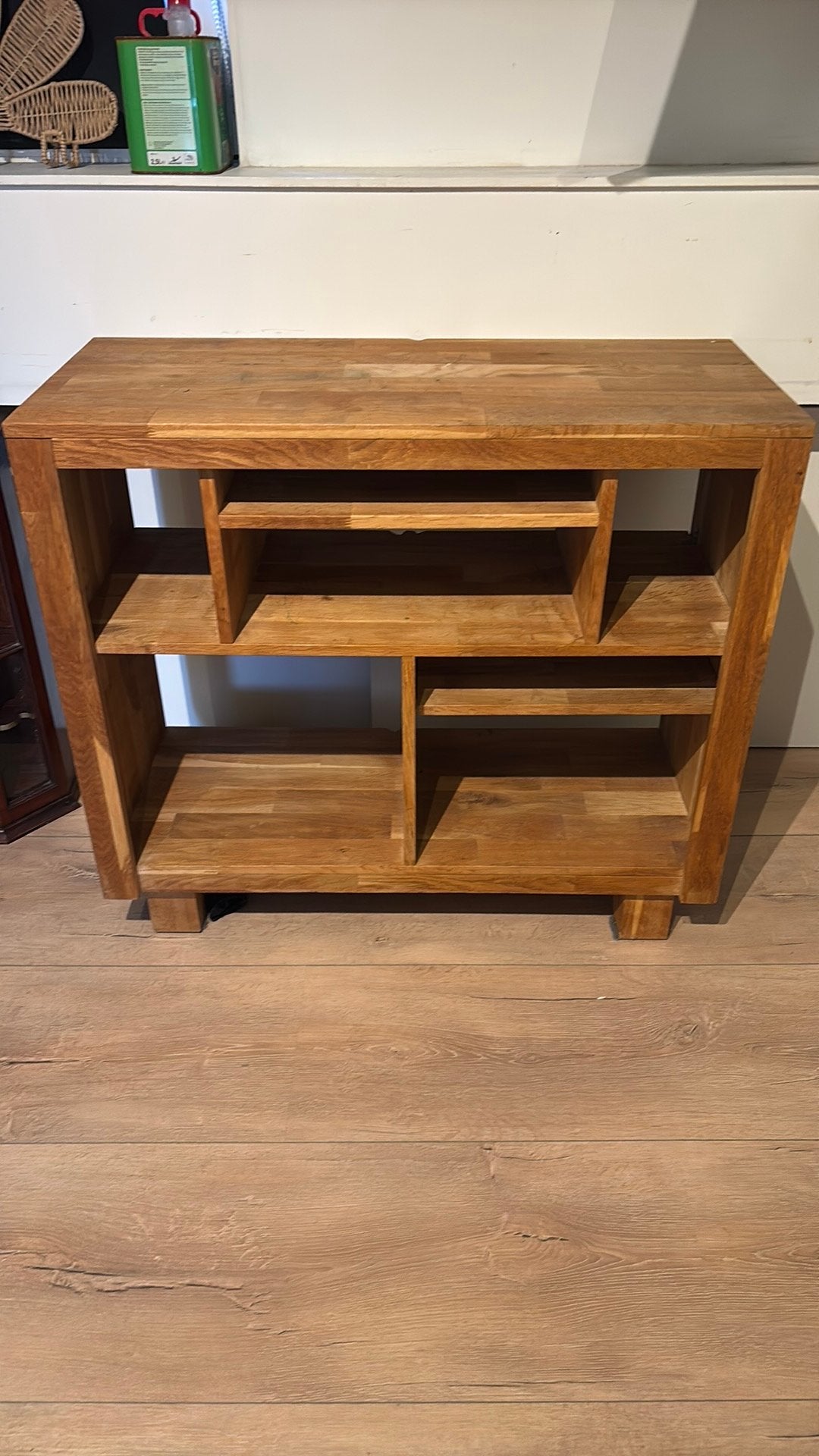 Teak houten kastje zeer mooi, Ophalen, ., ., Zo goed als nieuw
