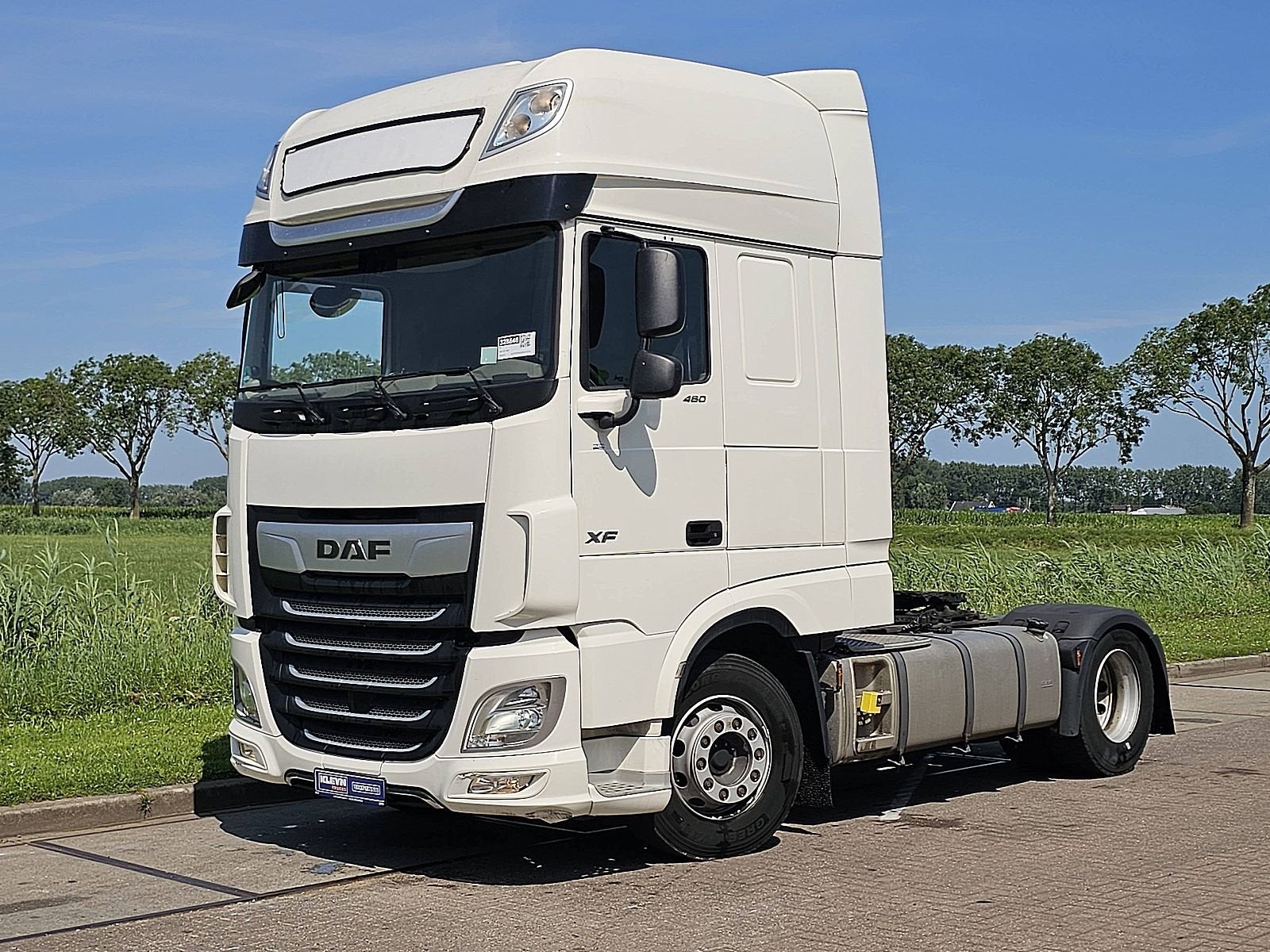 DAF XF 480 intarder, Auto's, Vrachtwagens, Automaat, Euro 6, Wit, Bedrijf