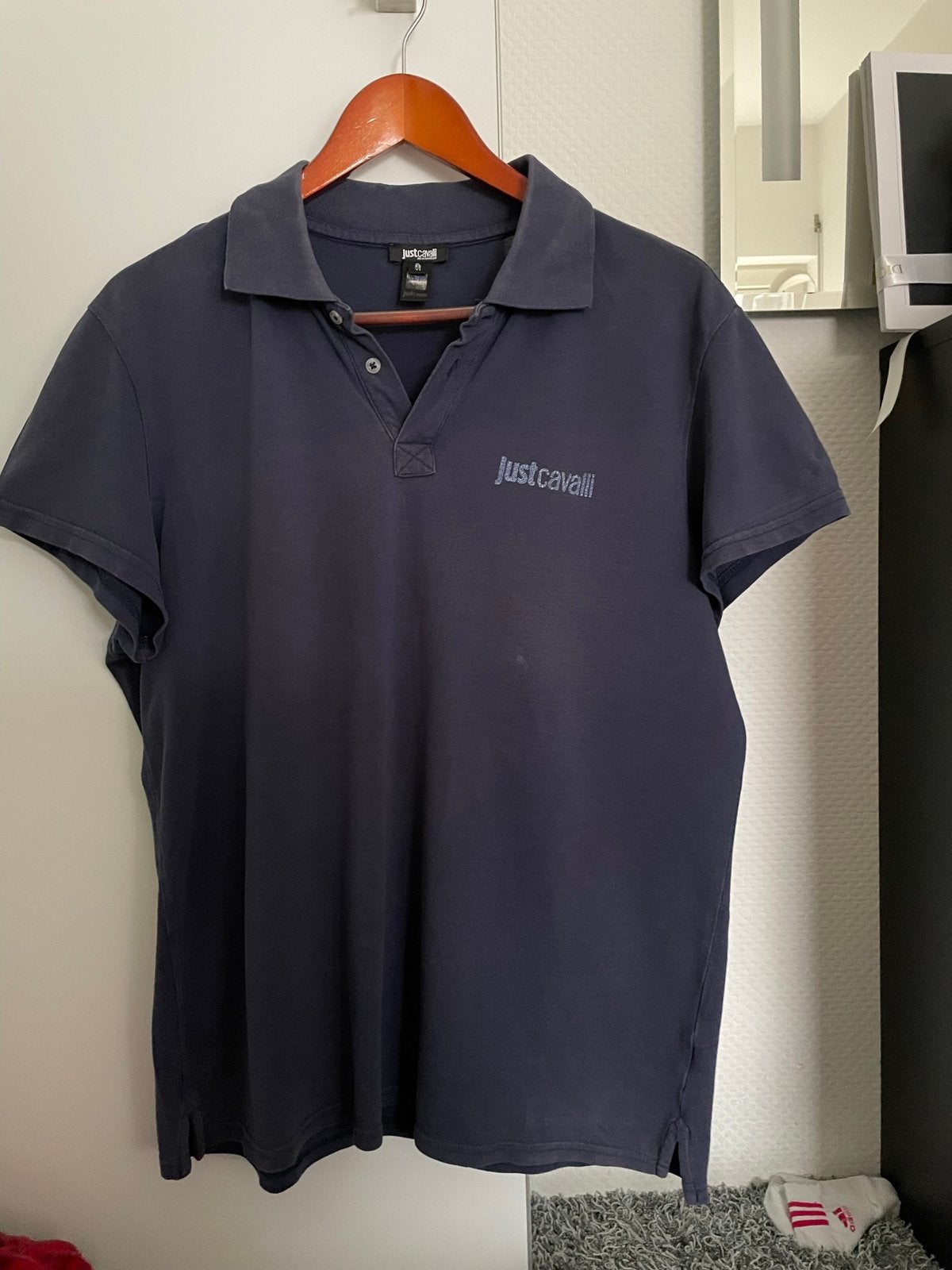 Just cavalli polo maat xl, Kleding | Heren, Ophalen of Verzenden, Zo goed als nieuw, Maat 56/58 (XL), Blauw