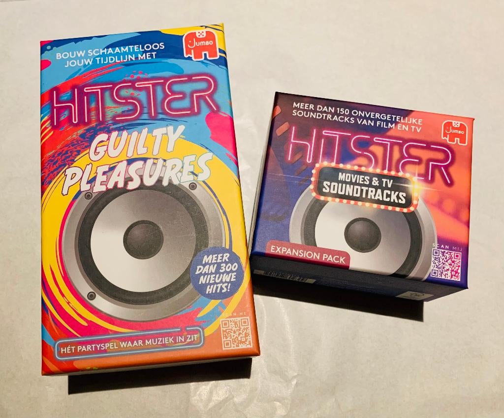 Hitster Guilty Pleasures incl Movie's & TV Soundtracks, Hobby en Vrije tijd, Gezelschapsspellen | Bordspellen, Jumbo, Jumbo, Klantenservice@jumbo.com