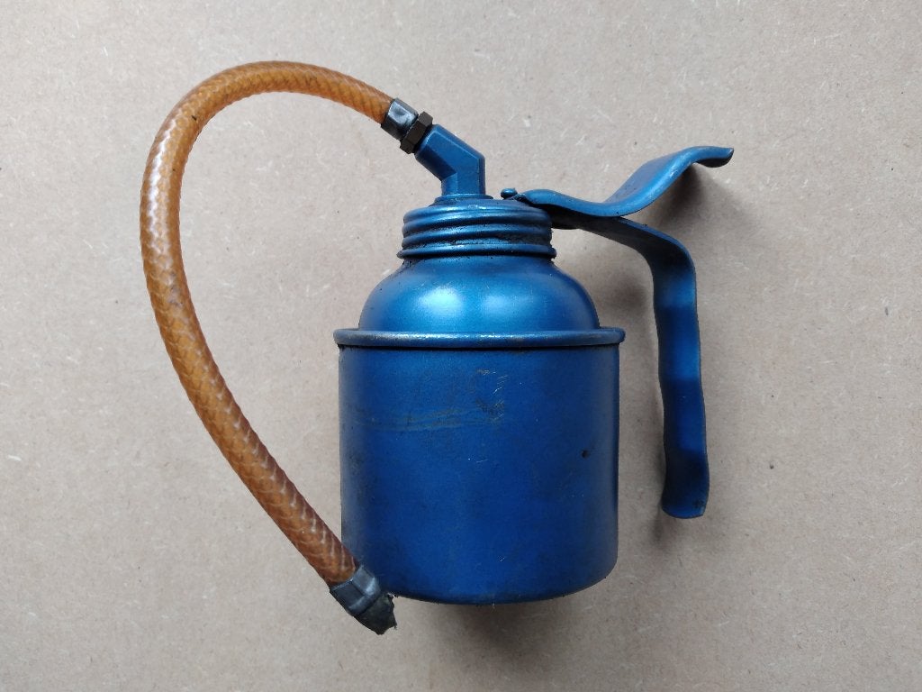 Vintage Pressol Oliespuitje, Ophalen of Verzenden, Gebruikt, Overige typen, Overige merken