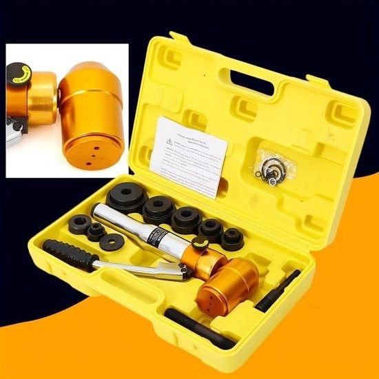 Hydraulische Plaatpons – Hydraulische Buispons – Metaalpons, Corvance B.V., Verzenden, Nieuw, Corvancebol@gmail.com